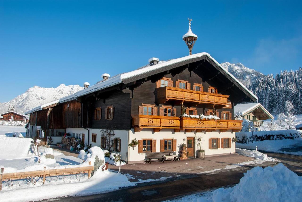 Das Glaagut - Familie Hain Hochfilzen Buitenkant foto